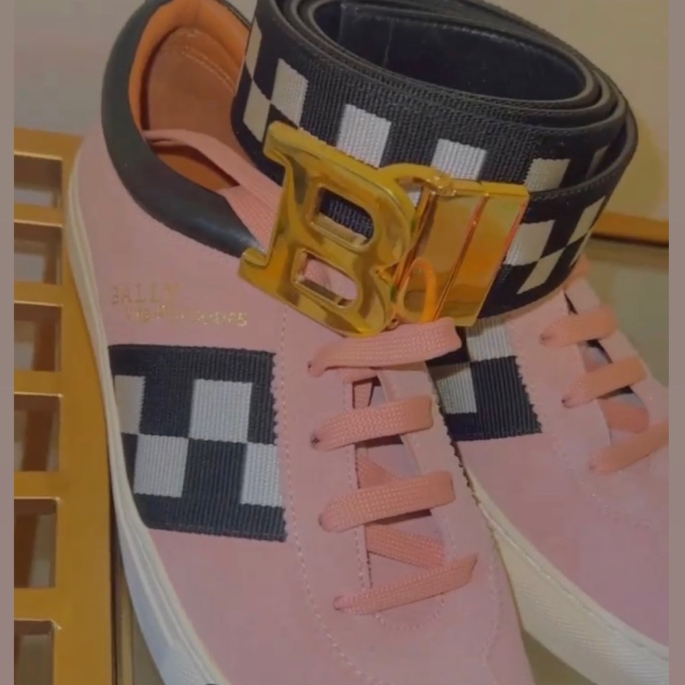 Bally shoes and belt